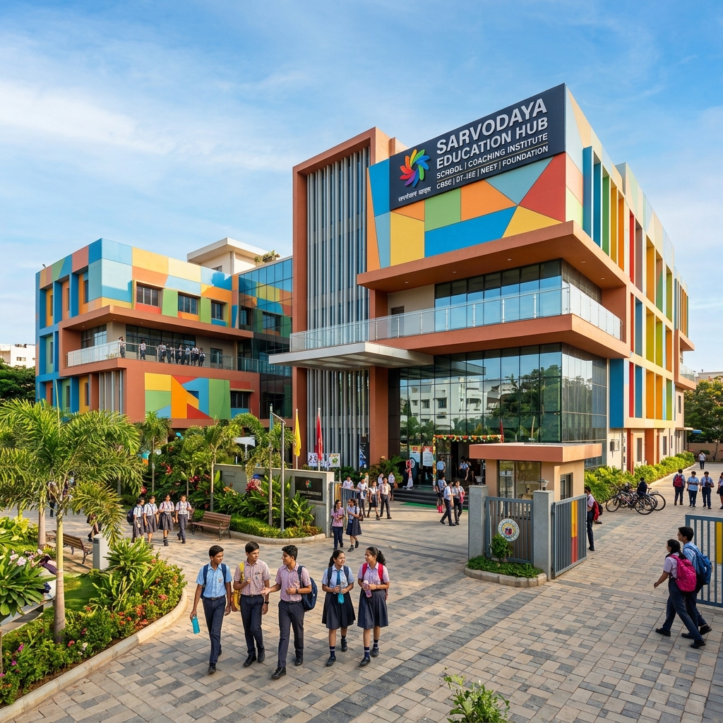 School and Coaching Institute Building